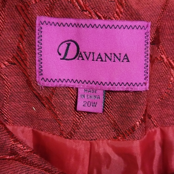 Davianna Valentine's 2 pc skirt set 20w - Picture 6 of 7